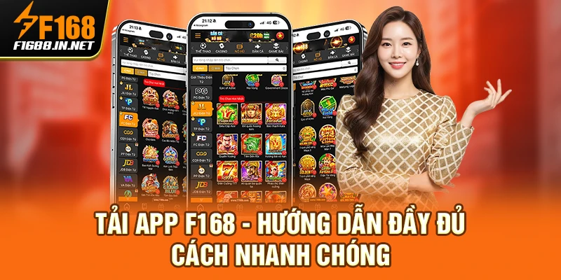 Tải app F168 để mang tiền về túi