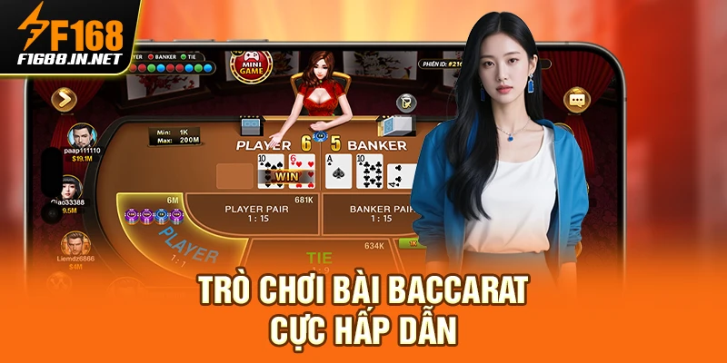 Trò chơi bài Baccarat cực hấp dẫn